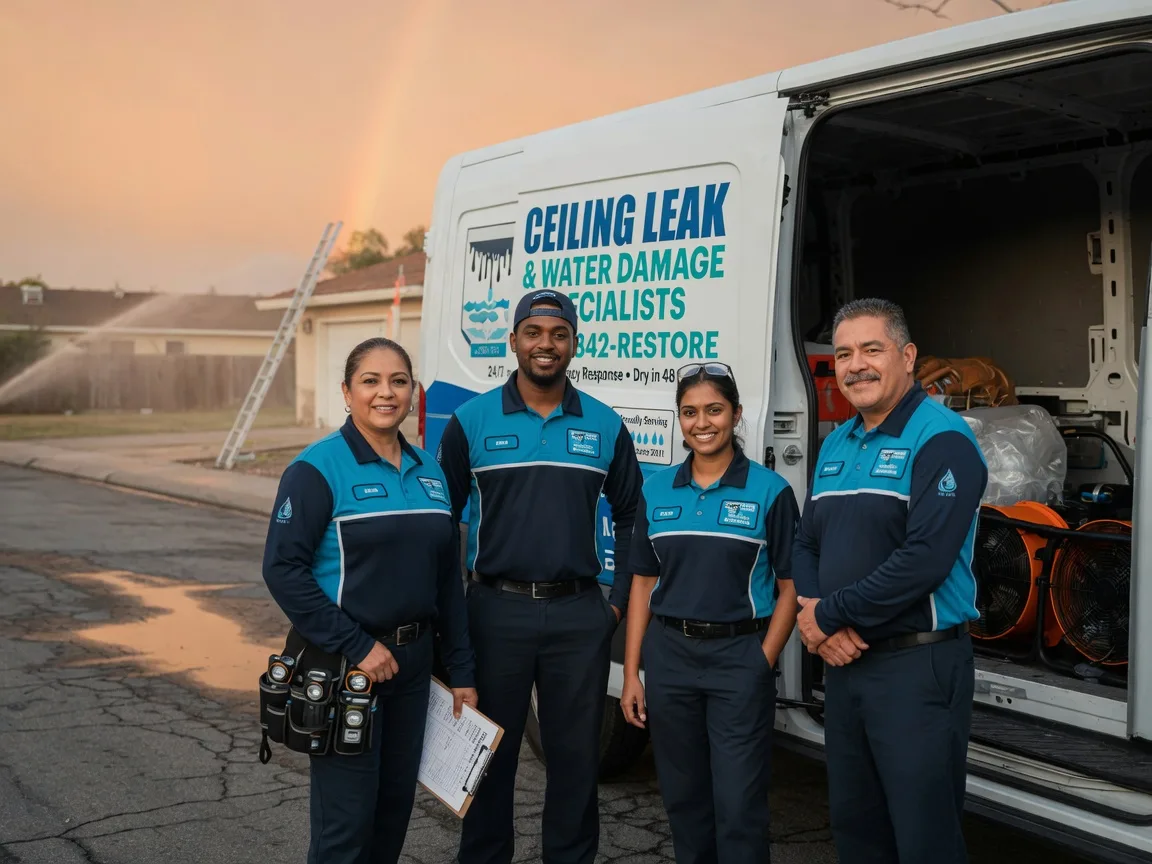 Ceiling Leak Cleanup company in Julian, PA
